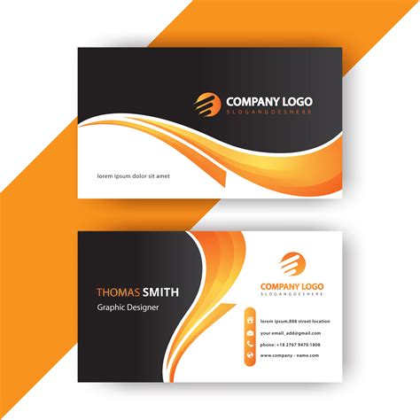 smart card design vector|free download visiting card design.